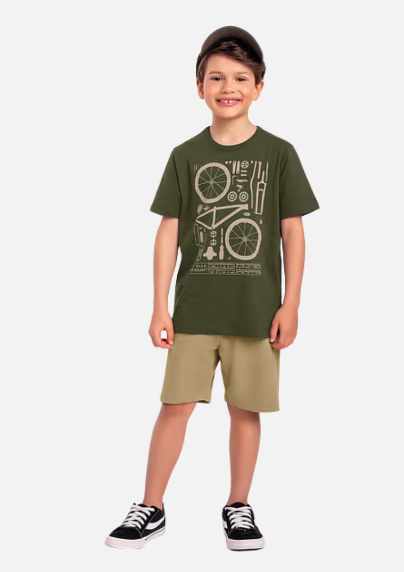 Conjunto Camiseta e Bermuda Fakini (1)