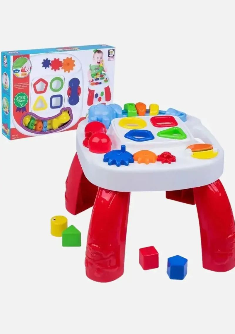 Mesa Didática Divertida Infantil Play Time Cotiplás (1)