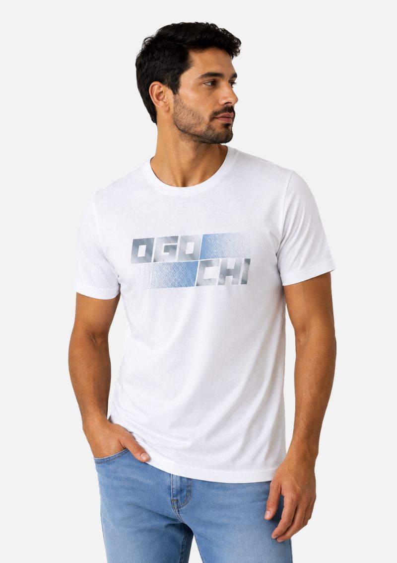 camiseta ogochi branca com escrito