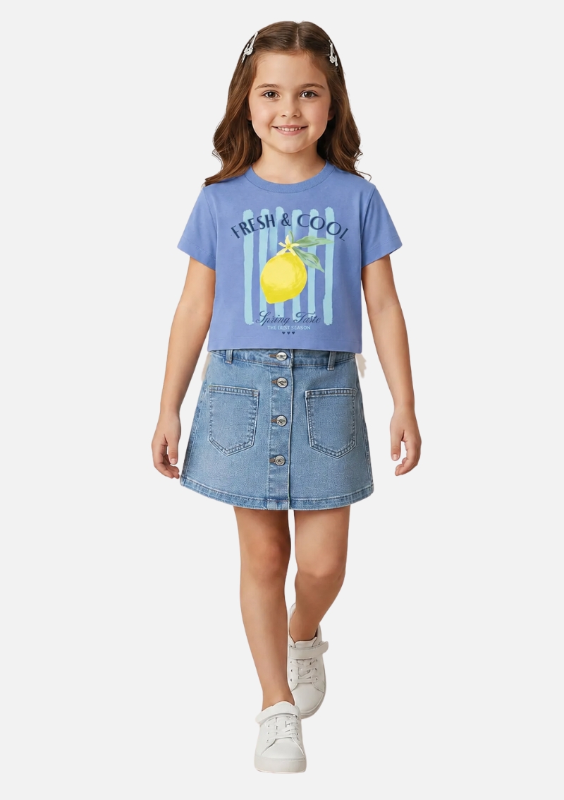 Blusa Infantil Menina Box Fresh & Cool Em Algodão Malwee Kids (4)