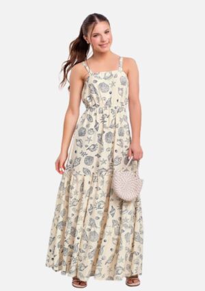 Vestido Juvenil Malha Florence Fakini