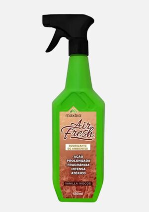 Odorizante Air Fresh Vanilla Woods 500ml Maxbio