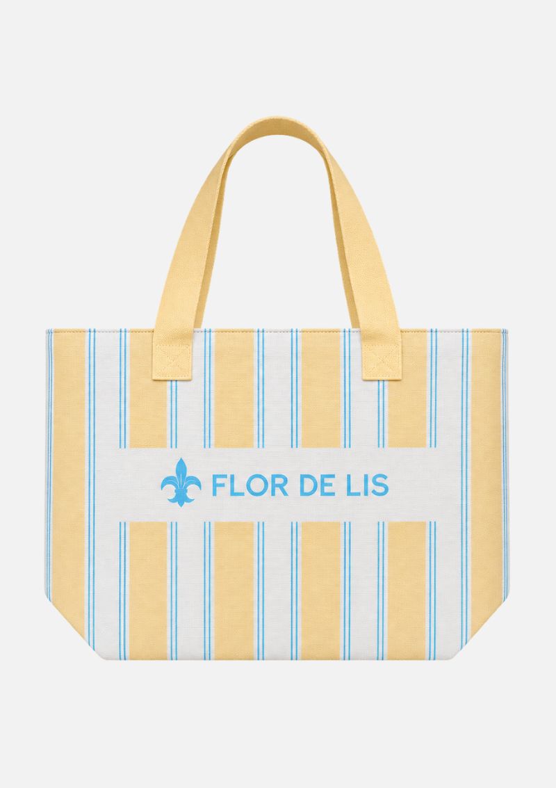 bolsa de praia Flor de Lis