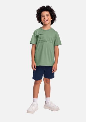 Conjunto Camiseta e Bermuda Fakini