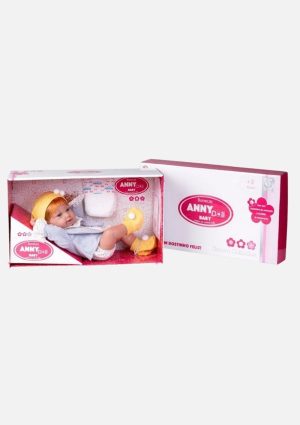Boneca Bebê Reborn Anny Doll Ruiva Com Acessórios Cotiplás